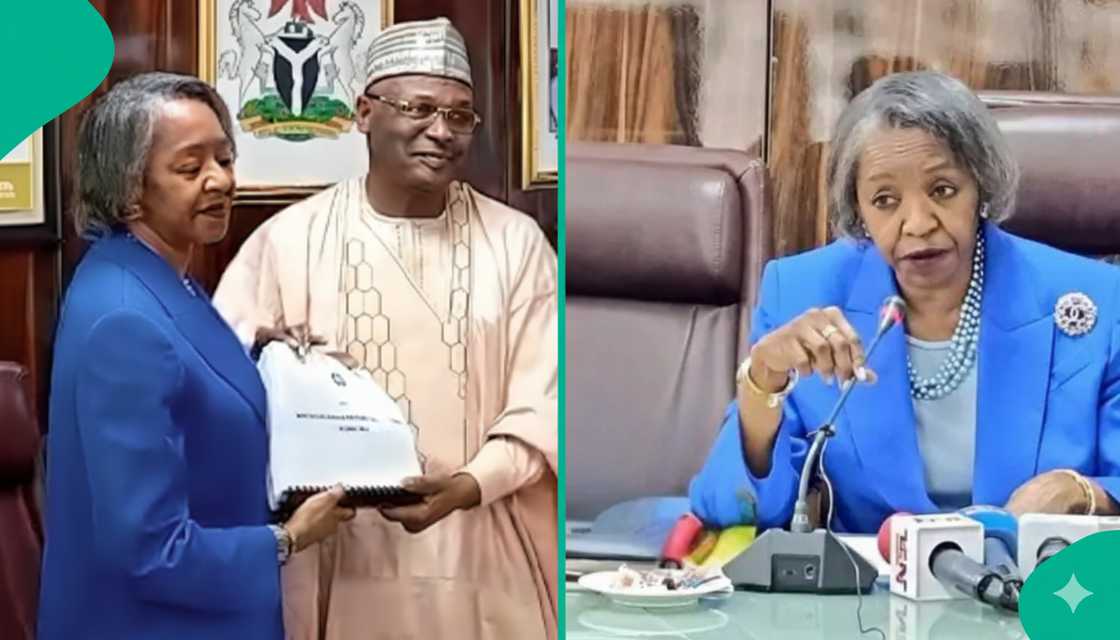 May Agbamuche-Mbu becomes INEC acting chairman as Professor Yakubu Mahmood completes his historic two-term tenure. May Agbamuche-Mbu becomes INEC acting chairman as Professor Yakubu Mahmood completes his historic two-term tenure.