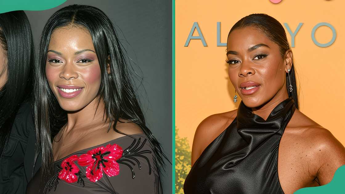 Golden Brooks of "Girlfriends" at Madison Square Garden in New York City, New York, United States (L). Golden Brooks at The Culver Theater in Los Angeles, California (R) Golden Brooks of "Girlfriends" at Madison Square Garden in New York City, New York, United States (L). Golden Brooks at The Culver Theater in Los Angeles, California (R)