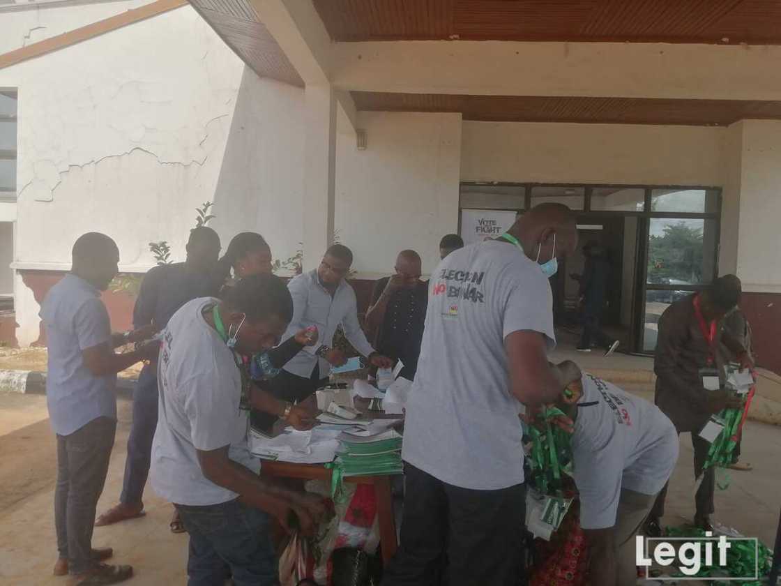 Anambra Governorship Election: Candidates Sign Peace Accord in Awka Anambra Governorship Election: Candidates Sign Peace Accord in Awka