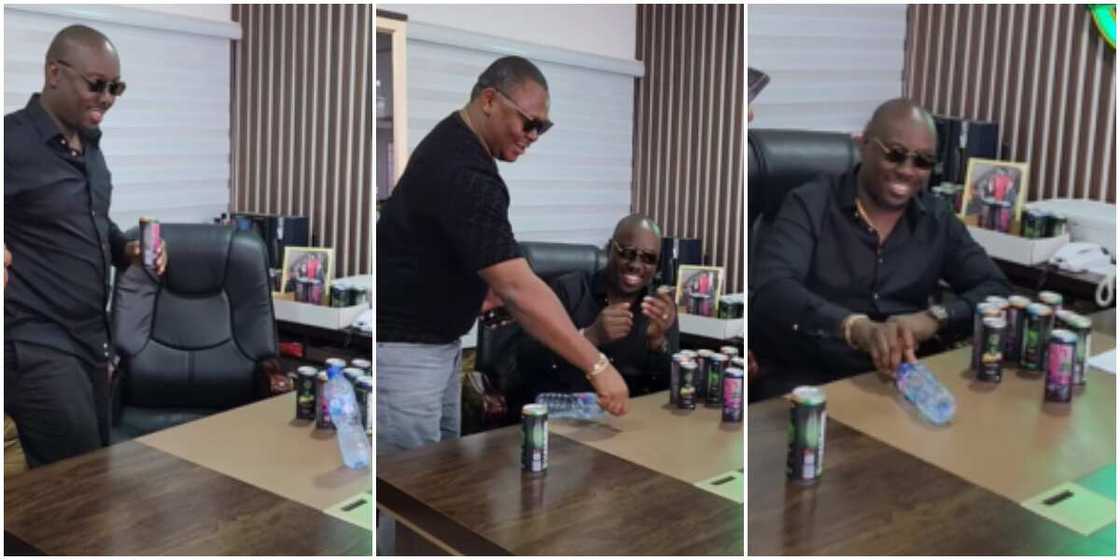 Obi Cubana bottle flip challenge Obi Cubana bottle flip challenge