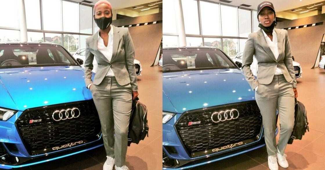 Woman power: SA lady shows off new wheels she bought herself Woman power: SA lady shows off new wheels she bought herself