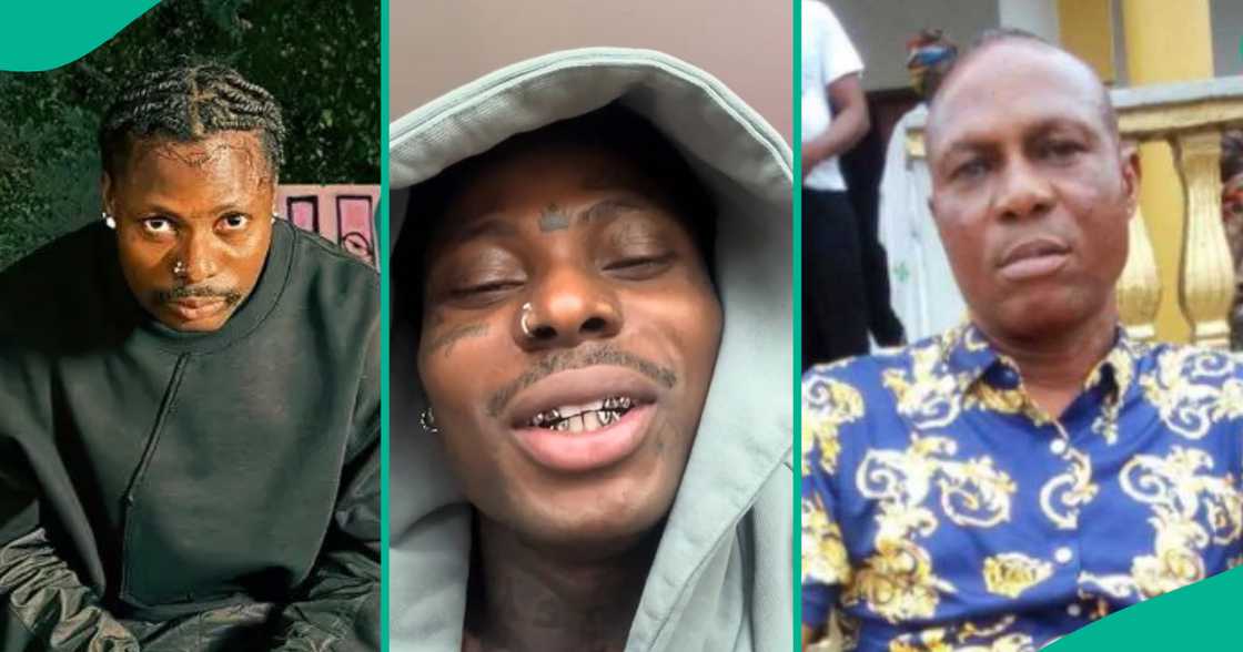 Asake breaks silence following his dad's viral video. Asake breaks silence following his dad's viral video.