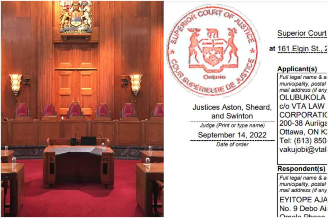 Canadian court Canadian court