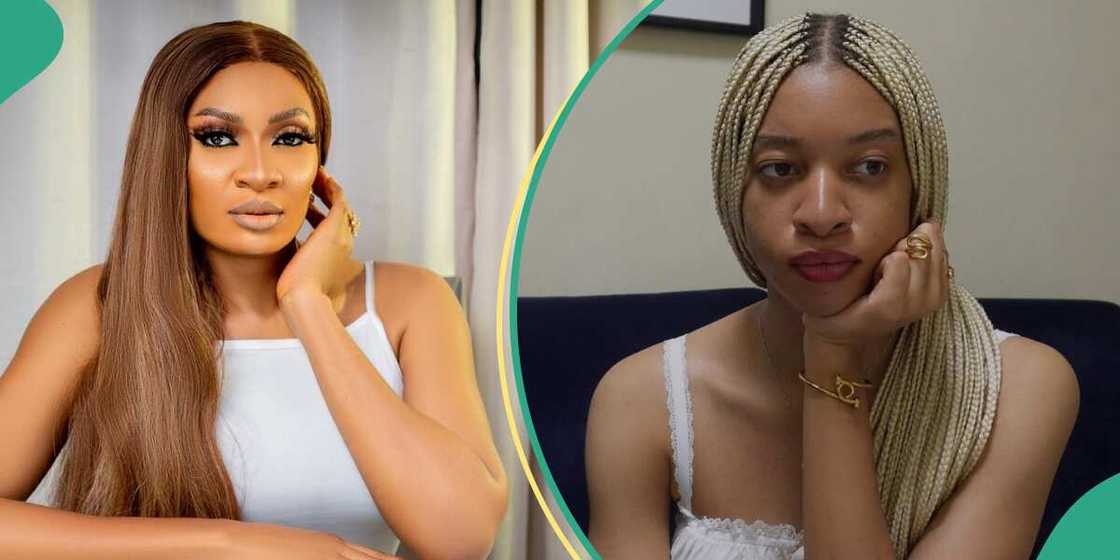 May Edochie says she is not competing with anyone. May Edochie says she is not competing with anyone.
