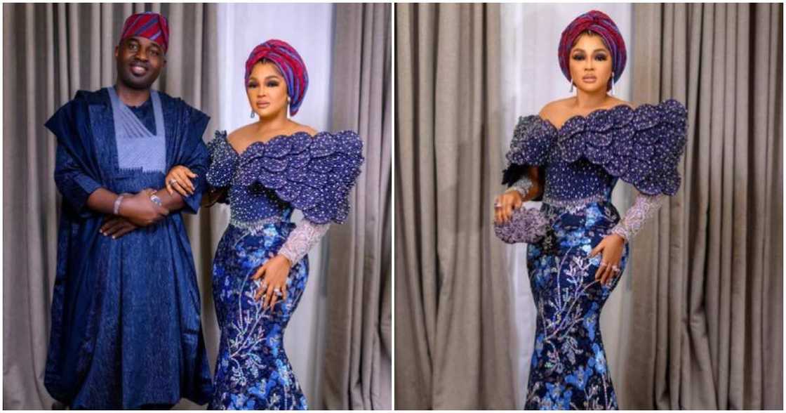 Mercy Aigbe and husband Mercy Aigbe and husband