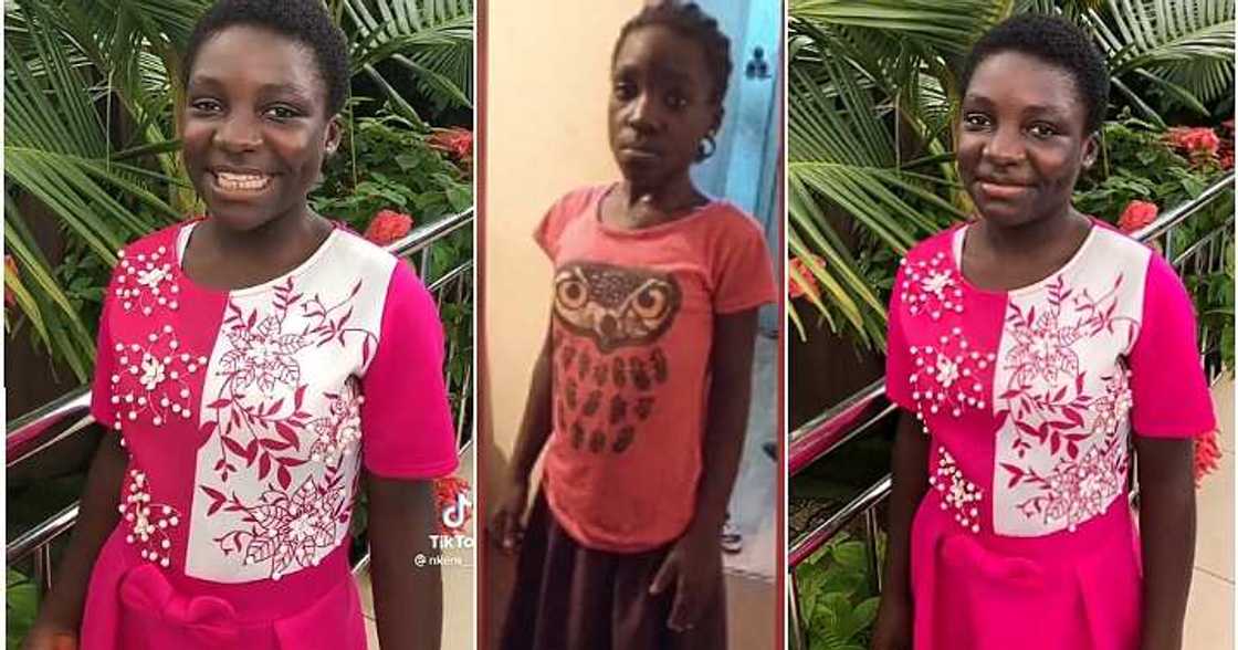 Lady shows off transformation of house help Lady shows off transformation of house help