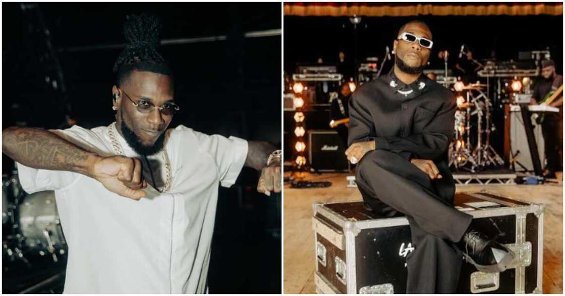 Nigerian singer Burna Boy Nigerian singer Burna Boy