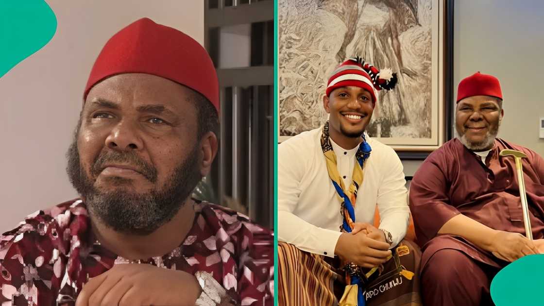 Pete Edochie pens heartfelt tribute to on-screen son Alexx Ekubo.