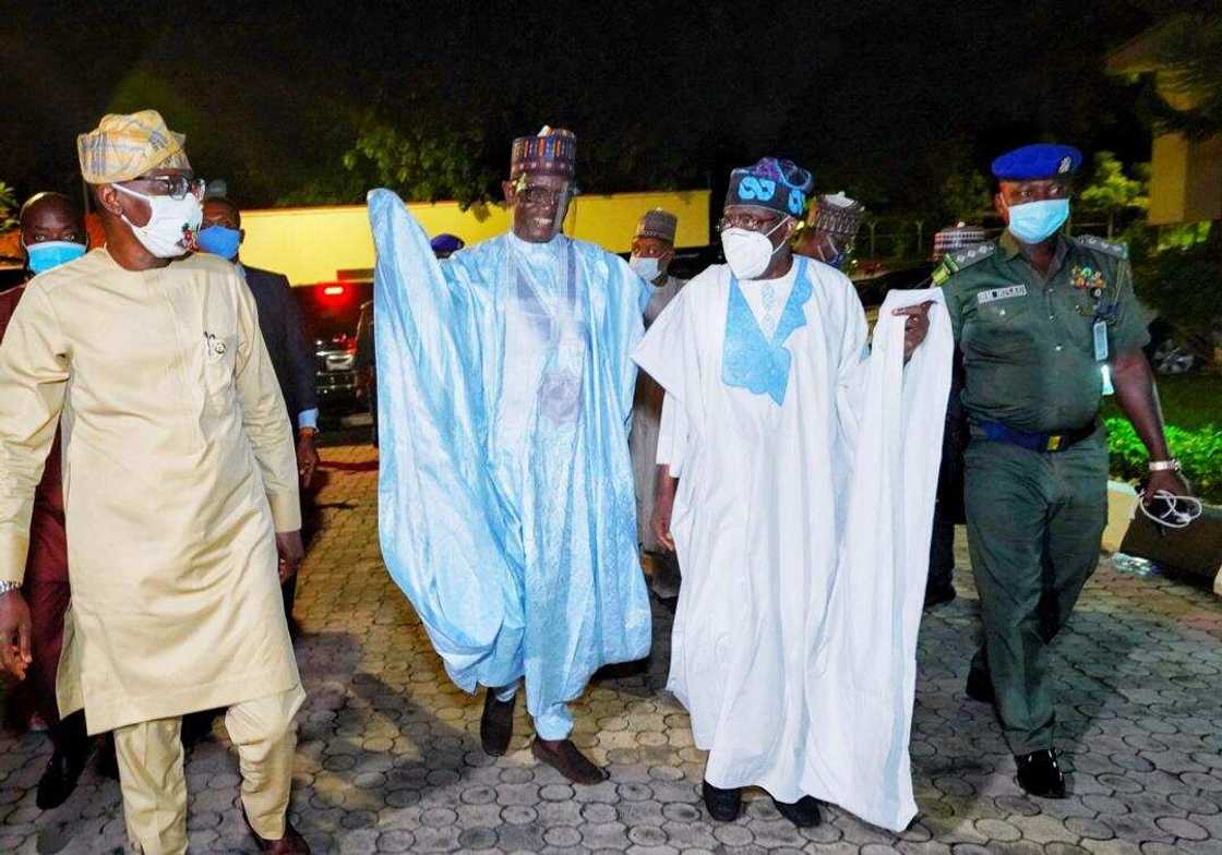 APC caretaker committee visits Bola Tinubu in Lagos APC caretaker committee visits Bola Tinubu in Lagos