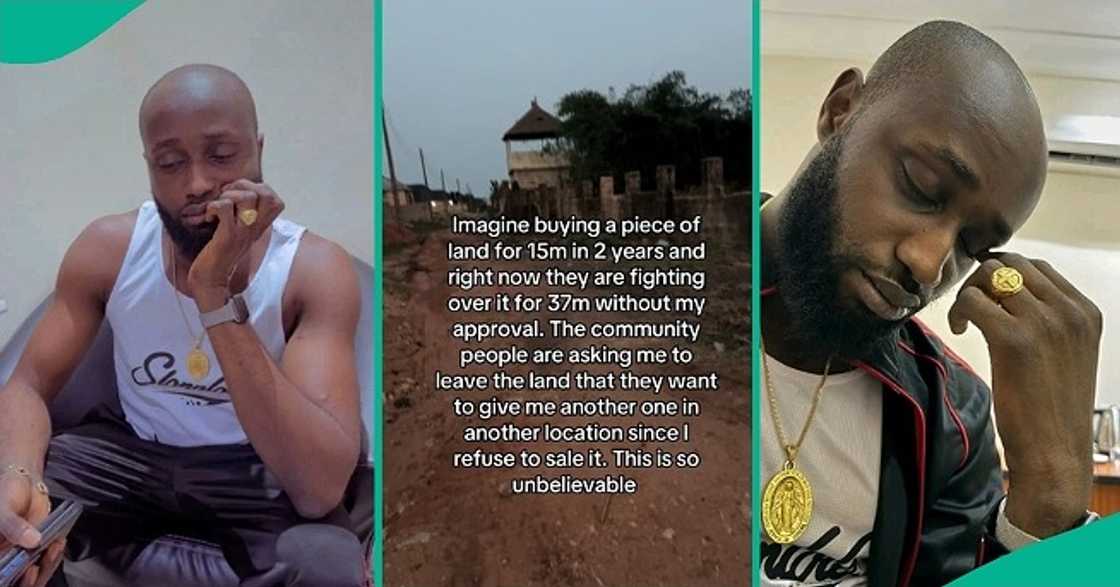 Man who bought land for N15 million cries out over land dispute Man who bought land for N15 million cries out over land dispute