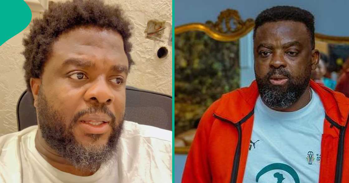 Video of Kunle and Aremu Afolayan at their mum's funeral.