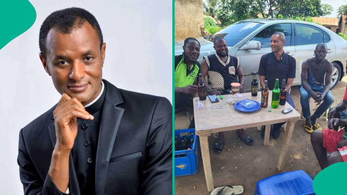 Priest advises against taking too much alcohol. Priest advises against taking too much alcohol.