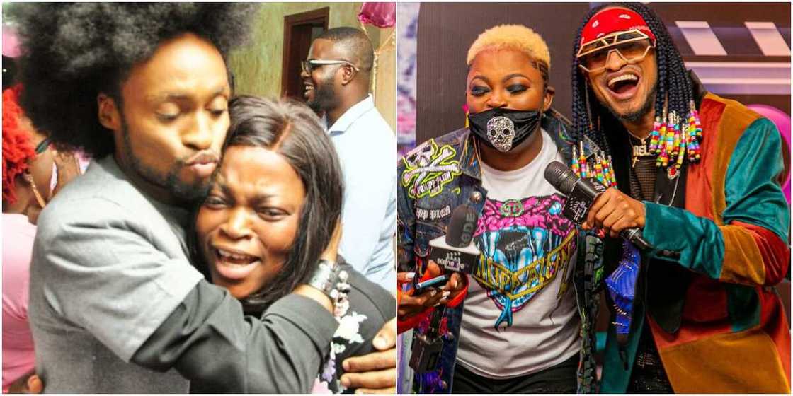 Denrele Edun and Funke Akindele Denrele Edun and Funke Akindele