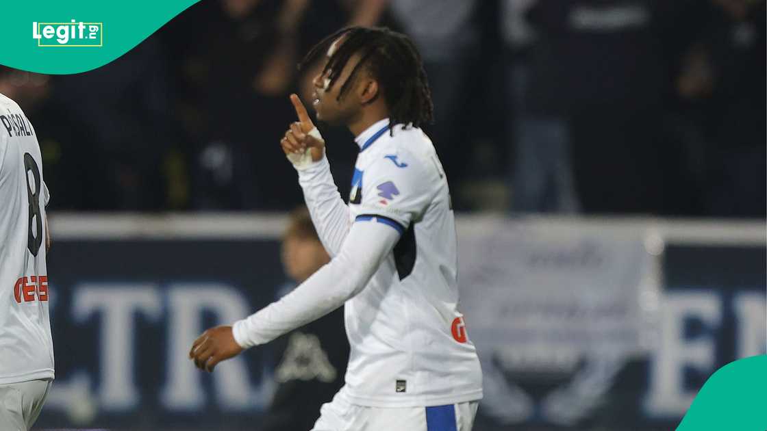 Ademola Lookman, Atalanta, Stadio Carlo Castellani, Empoli, Italy, Serie A. Ademola Lookman, Atalanta, Stadio Carlo Castellani, Empoli, Italy, Serie A.