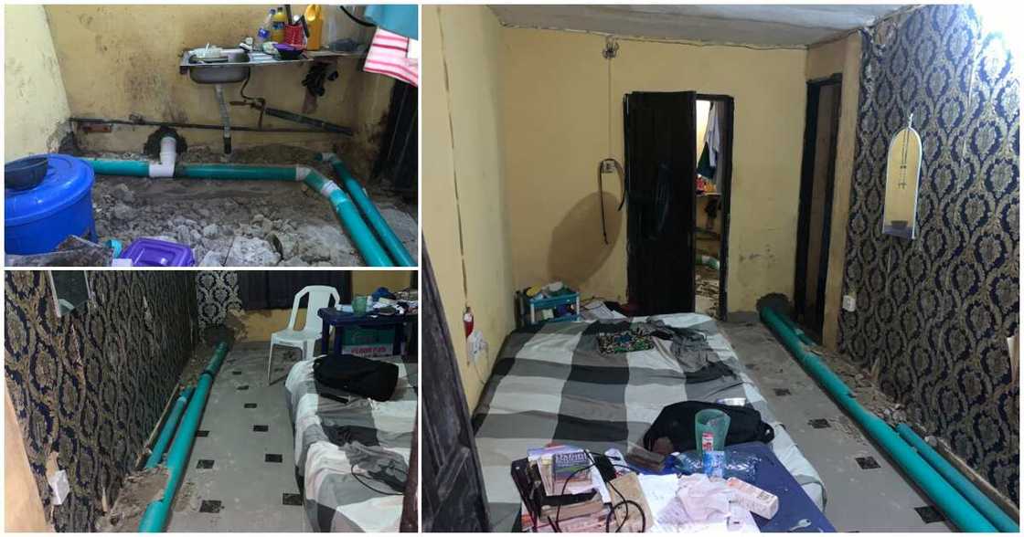 Lagos landlord, two toilet pipes Lagos landlord, two toilet pipes