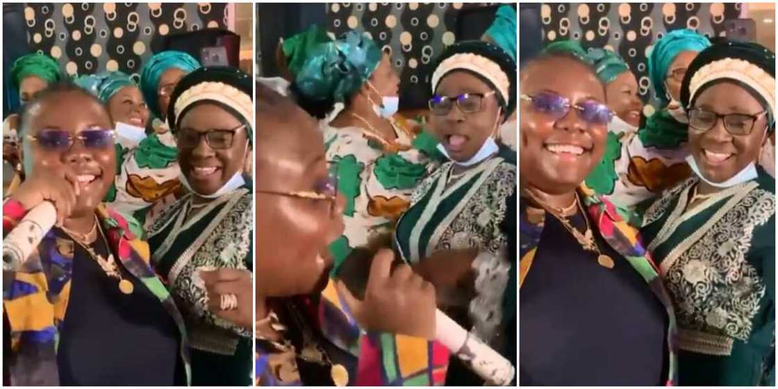 Lovely Moment Singer Teni and Actress Mama Rainbow Danced Together, Wowed Fans at Recent Event Lovely Moment Singer Teni and Actress Mama Rainbow Danced Together, Wowed Fans at Recent Event