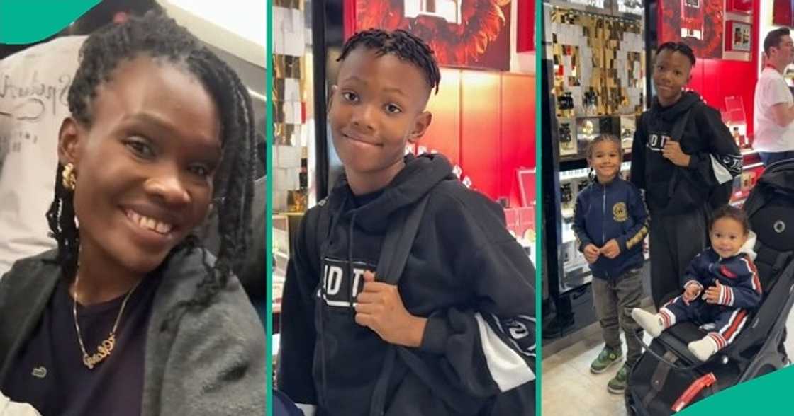 Woman finally brings her 10-year-old son to Europe Woman finally brings her 10-year-old son to Europe