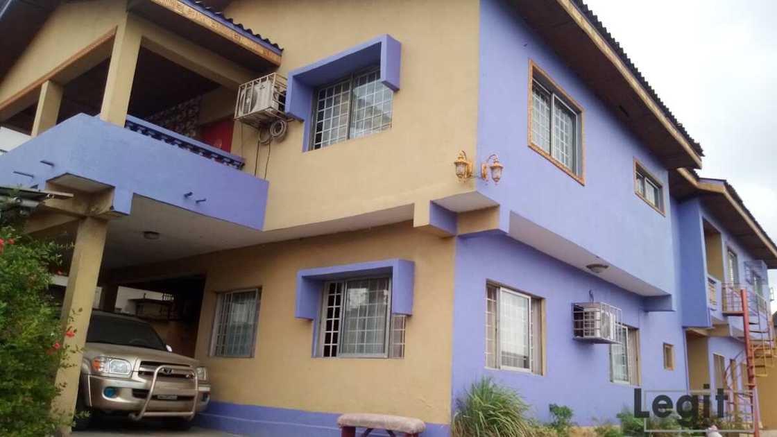 Photo of Edafe 'Blackmon' Okurume's house in Lagos. Photo of Edafe 'Blackmon' Okurume's house in Lagos.