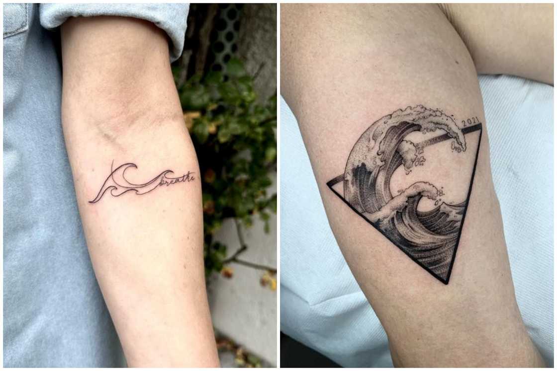 Wave tattoo Wave tattoo