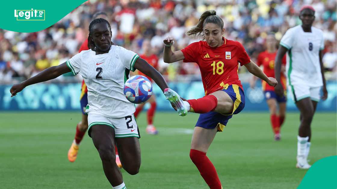 Michelle Alozie, Olga Carmona, Super Falcons, Nigeria, Spain, Nantes, France, Olympics Michelle Alozie, Olga Carmona, Super Falcons, Nigeria, Spain, Nantes, France, Olympics