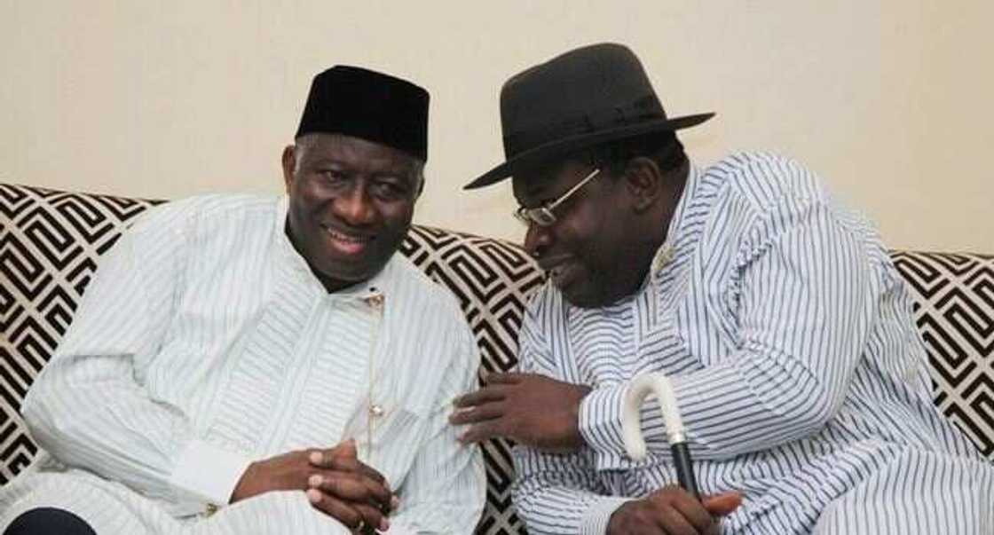 Jonathan, Dickson meet for first time after PDP’s loss in Bayelsa