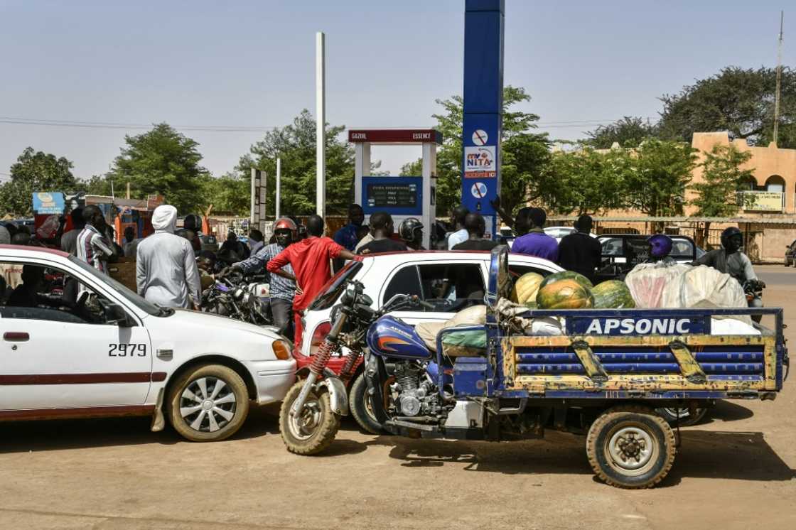Niger produces oil but refines only a small amount Niger produces oil but refines only a small amount