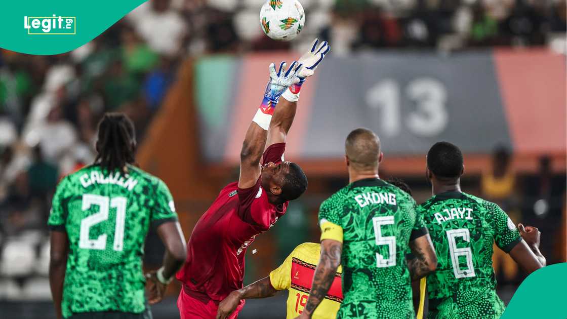 Stanley Nwabali is Nigeria's first-choice goalkeeper Stanley Nwabali is Nigeria's first-choice goalkeeper