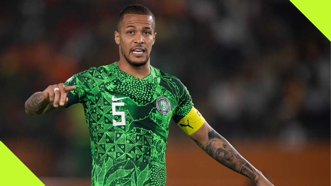 William Troost-Ekong, Super Eagles, Nigeria, Cameroon, Stade Felix Houphouet-Boigny, Abidjan, Ivory Coast, AFCON 2023. William Troost-Ekong, Super Eagles, Nigeria, Cameroon, Stade Felix Houphouet-Boigny, Abidjan, Ivory Coast, AFCON 2023.