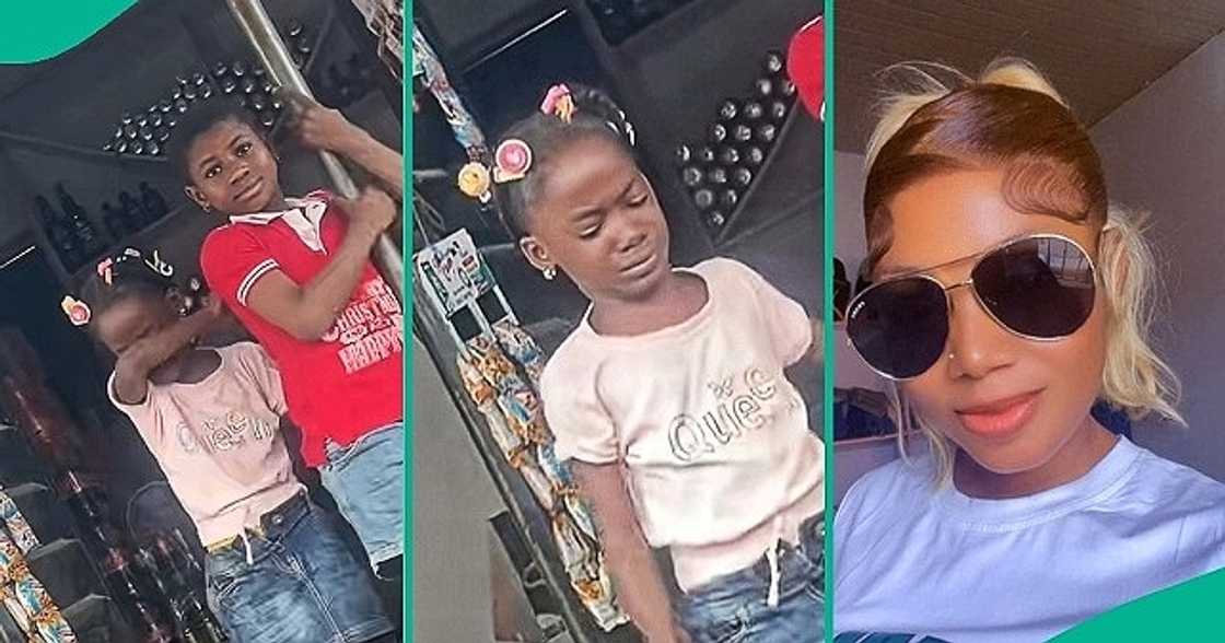 Girl who stayed in mum's shop for hours cries bitterly after selling only N50 item. Girl who stayed in mum's shop for hours cries bitterly after selling only N50 item.