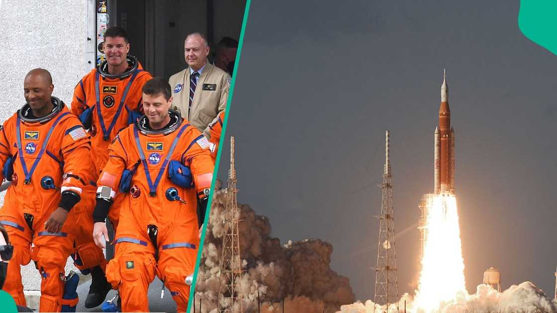 NASA unveils remarkable images taken by the Artemis II crew, who reach the halfway point to the Moon.