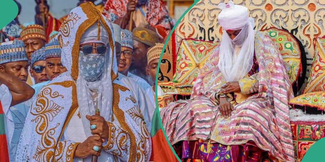 Sanusi II da Aminu Bayero.