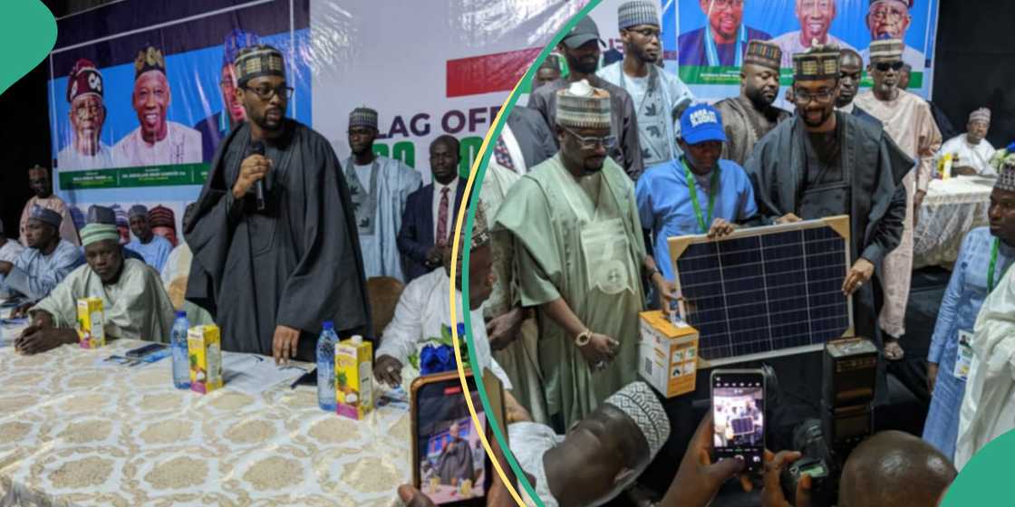 Ganduje’s son empowers 160 SMEs with solar systems in Kano Ganduje’s son empowers 160 SMEs with solar systems in Kano