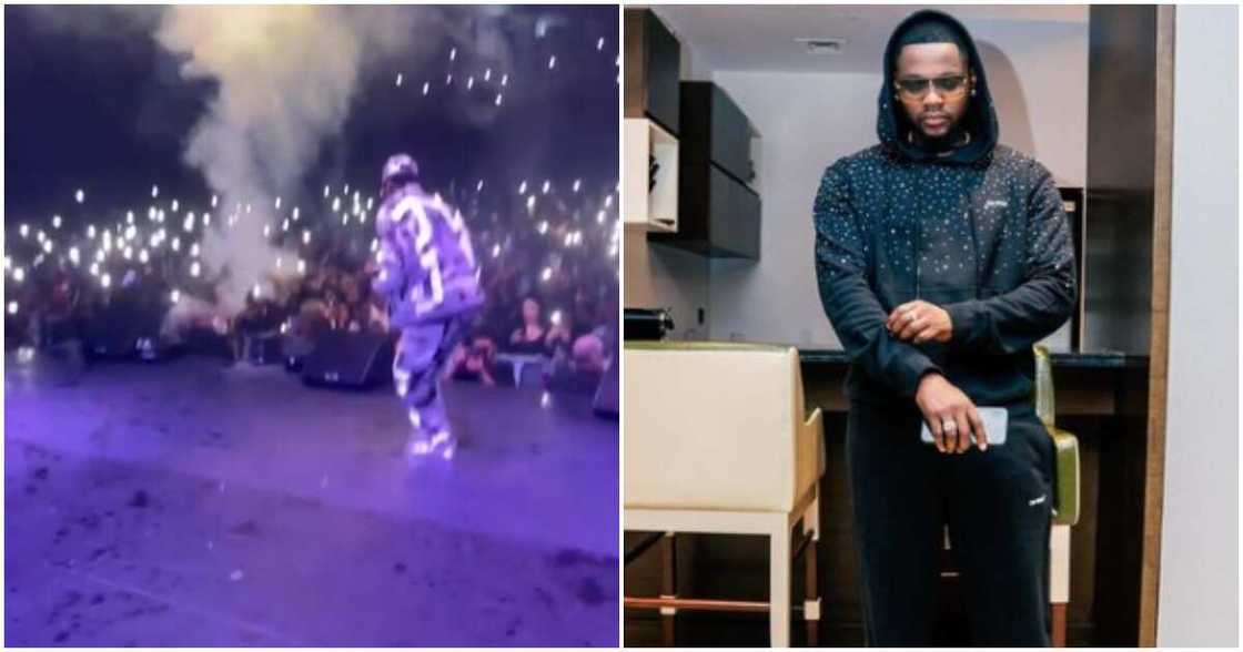 Nigerian singer Kizz Daniel poerforms to fans in Australia Nigerian singer Kizz Daniel poerforms to fans in Australia