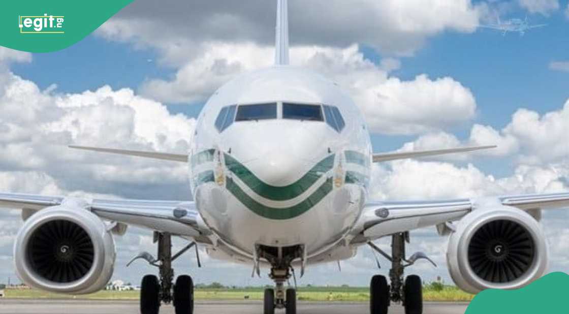 An sanya jirgin Tinubu a kasuwa An sanya jirgin Tinubu a kasuwa