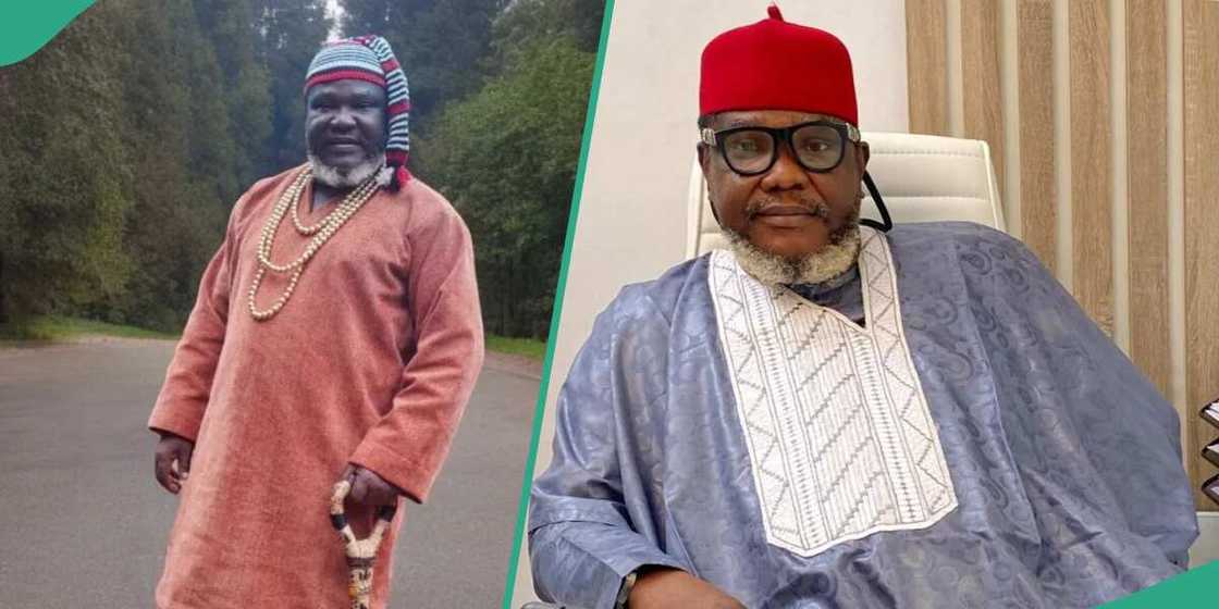 Actor Ugezu Ugezu wears traditional outfits Actor Ugezu Ugezu wears traditional outfits