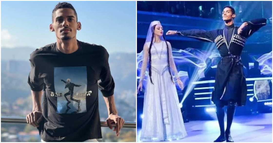 Ukranian-Nigerian singer Maksym Yezhov Ukranian-Nigerian singer Maksym Yezhov