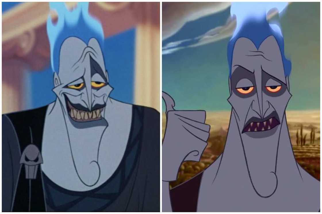 Hades, the ugly cartoon character Hades, the ugly cartoon character