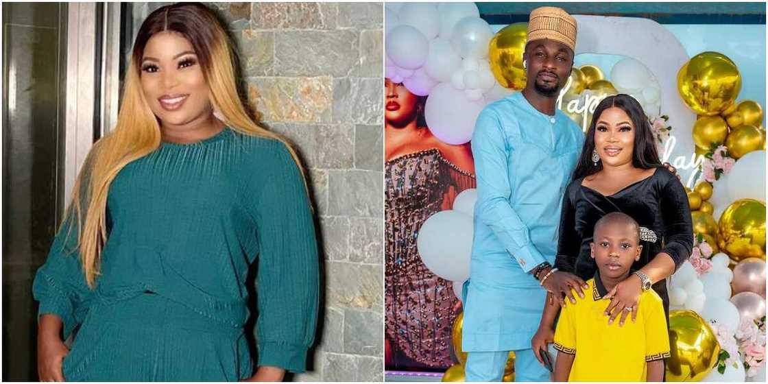 Adeniyi Johnson and wife Seyi Edun Adeniyi Johnson and wife Seyi Edun