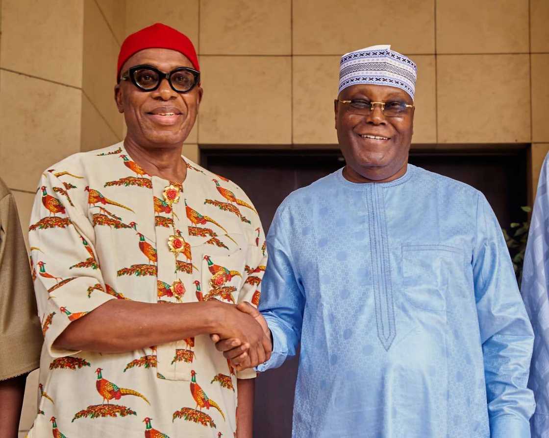 Atiku Abubakar da Rotimi Amaechi Atiku Abubakar da Rotimi Amaechi