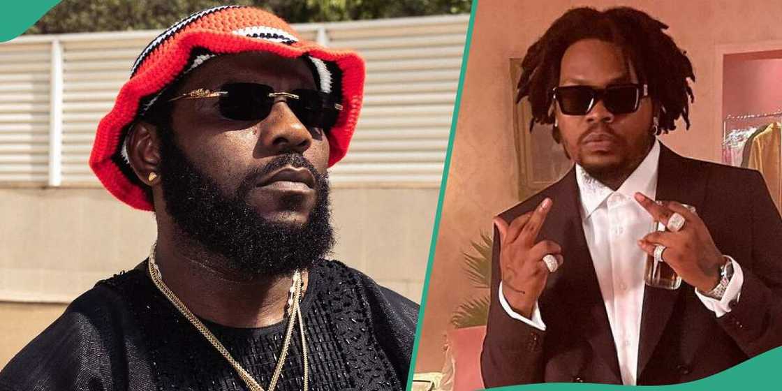 Odumodublvck recounts what Olamide for him. Odumodublvck recounts what Olamide for him.