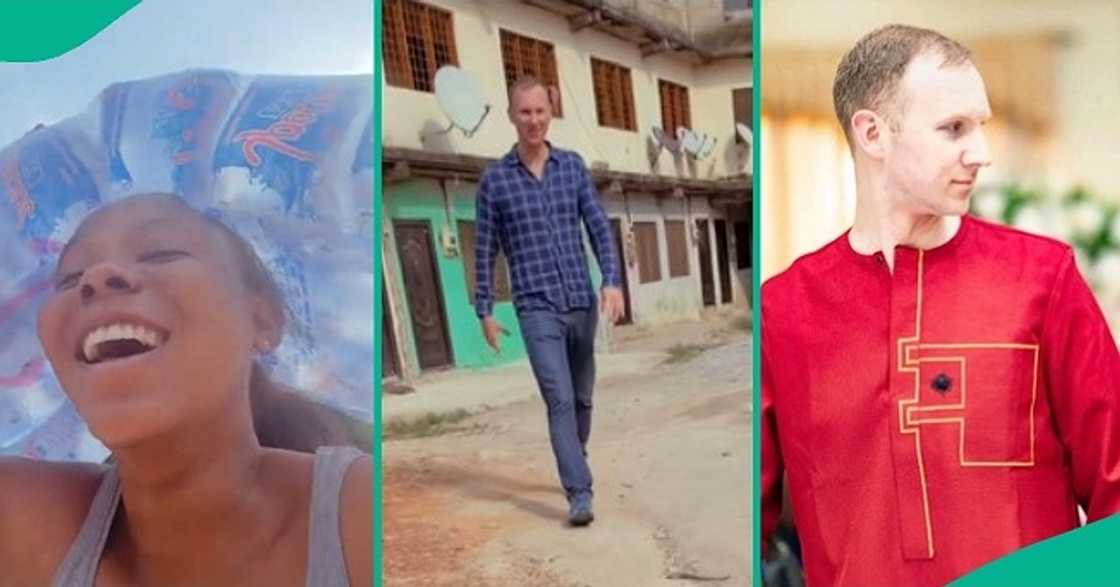 Lady shows emotional moment oyinbo partner paid her unexpected visit at her apartment. Lady shows emotional moment oyinbo partner paid her unexpected visit at her apartment.