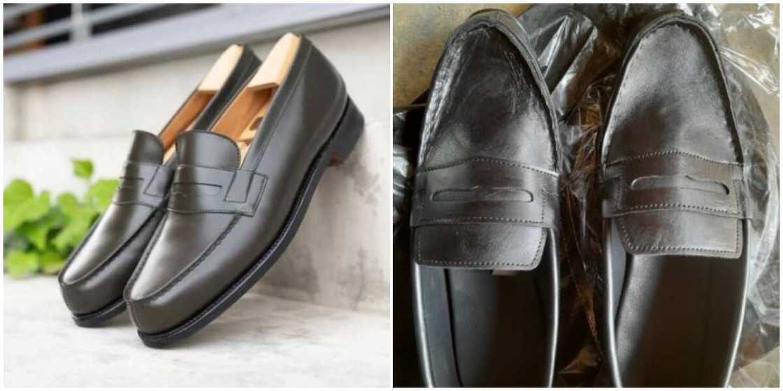 Photos of what a man ordered and what he got. Photos of what a man ordered and what he got.
