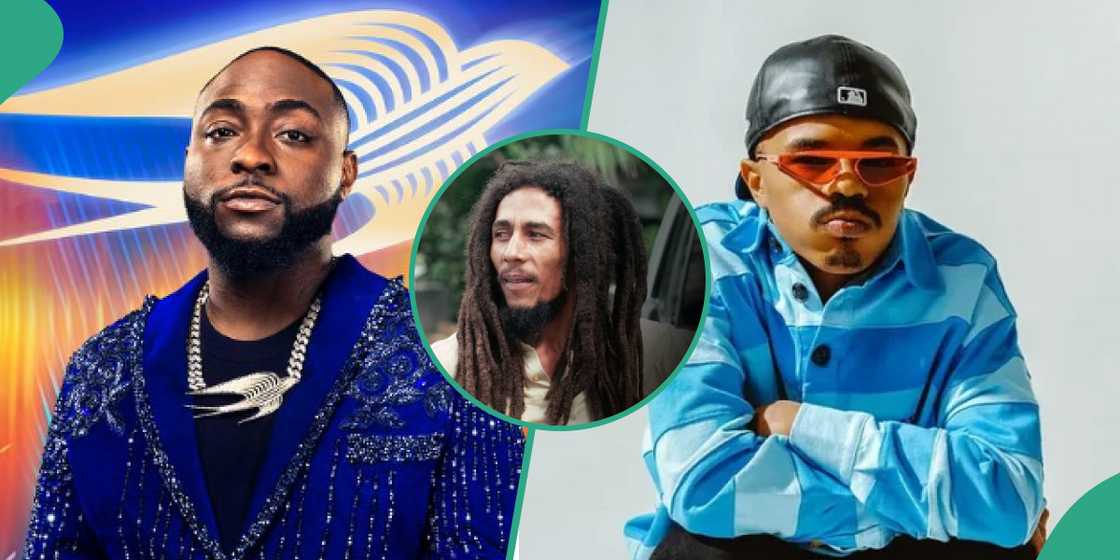 Davido teases song with YG Marley