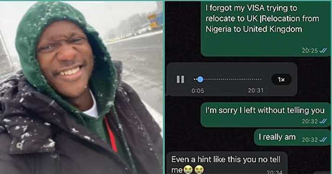 Lady in tears as friend relocates abroad without telling her Lady in tears as friend relocates abroad without telling her