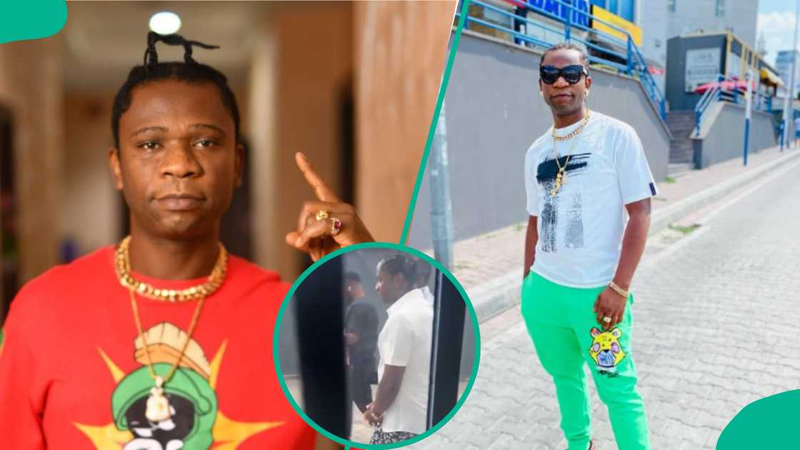 Speed Darlington missing: Video of rapper in handcuffs trends. Speed Darlington missing: Video of rapper in handcuffs trends.