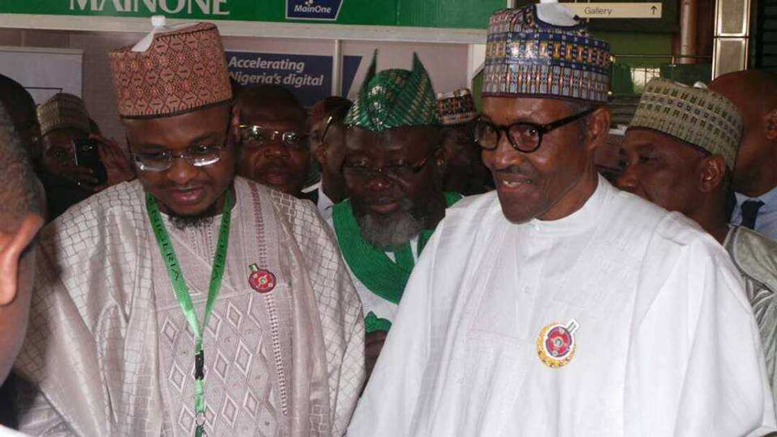 Buhari ya aika sakon ta'aziyyarsa ga Dr Isa Ibrahim ali Pantami Buhari ya aika sakon ta'aziyyarsa ga Dr Isa Ibrahim ali Pantami