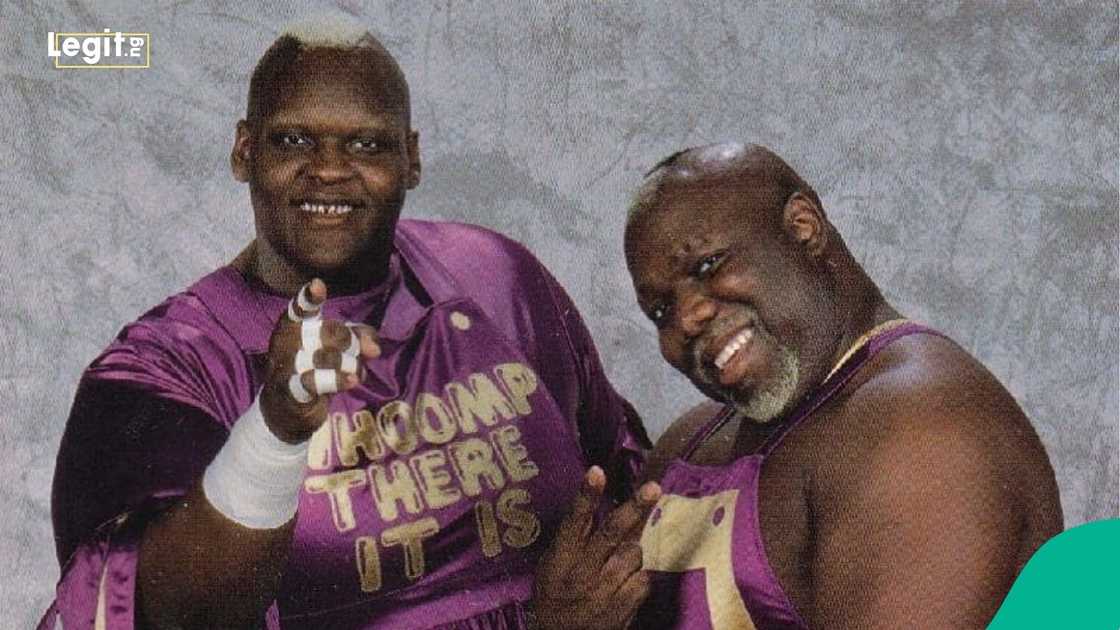 Robert Horne, Mabel Frazier, Wrestling, Tag Team, WWE, WWF, USA. Robert Horne, Mabel Frazier, Wrestling, Tag Team, WWE, WWF, USA.