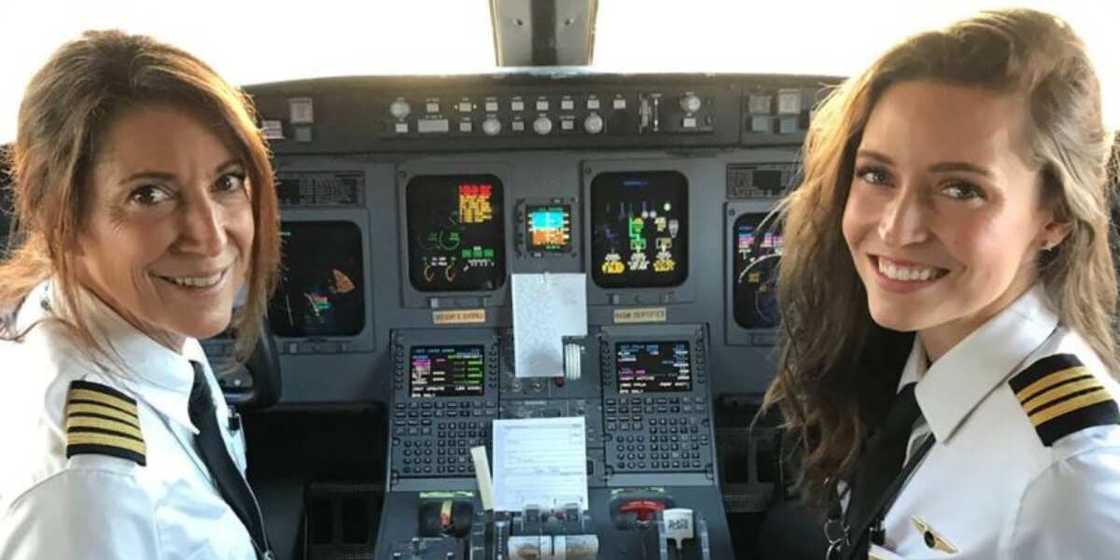 Woman and her child set record as they become first mother-daughter pair to fly commercial plane for this airline Woman and her child set record as they become first mother-daughter pair to fly commercial plane for this airline