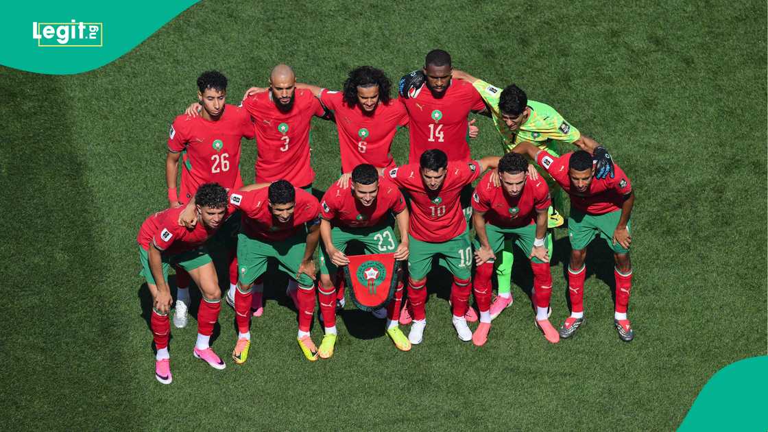 Achraf Hakimi, Azzedine Ounahi, Morocco, France, 2026 FIFA World Cup. Achraf Hakimi, Azzedine Ounahi, Morocco, France, 2026 FIFA World Cup.