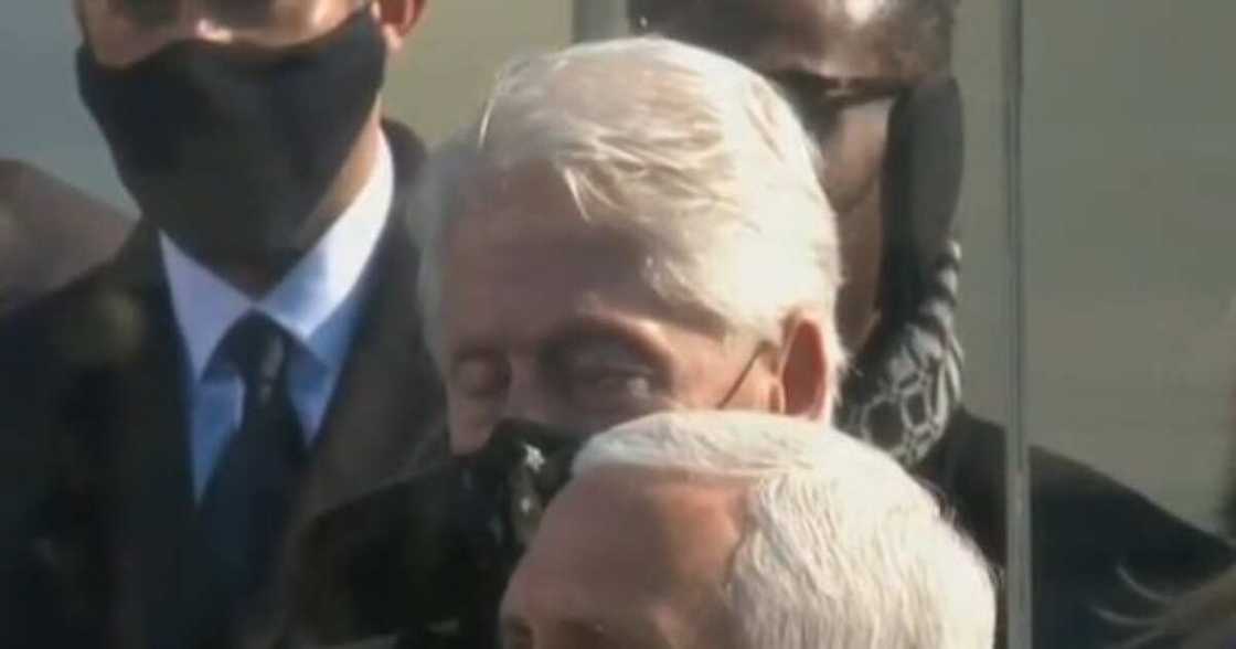 Bored? Former US president caught falling asleep during Joe Biden's inauguration Bored? Former US president caught falling asleep during Joe Biden's inauguration